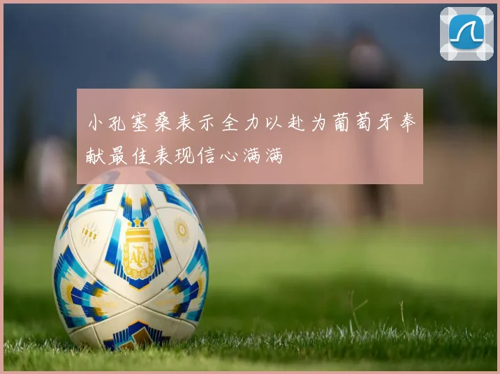 小孔塞桑表示全力以赴为葡萄牙奉献最佳表现信心满满